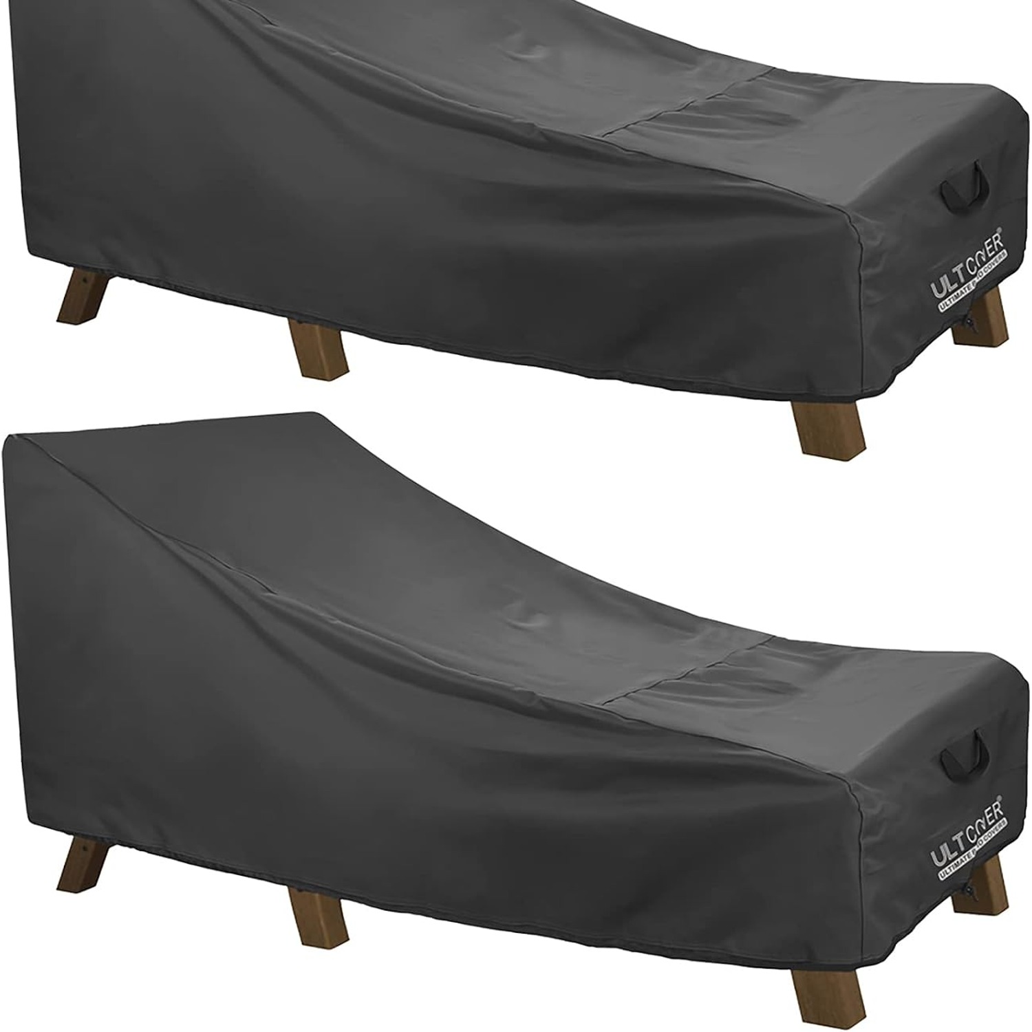 Chaise Lounge Covers 2 Pack, 80 Inch Waterproof Patio Lounger Covers: image 8