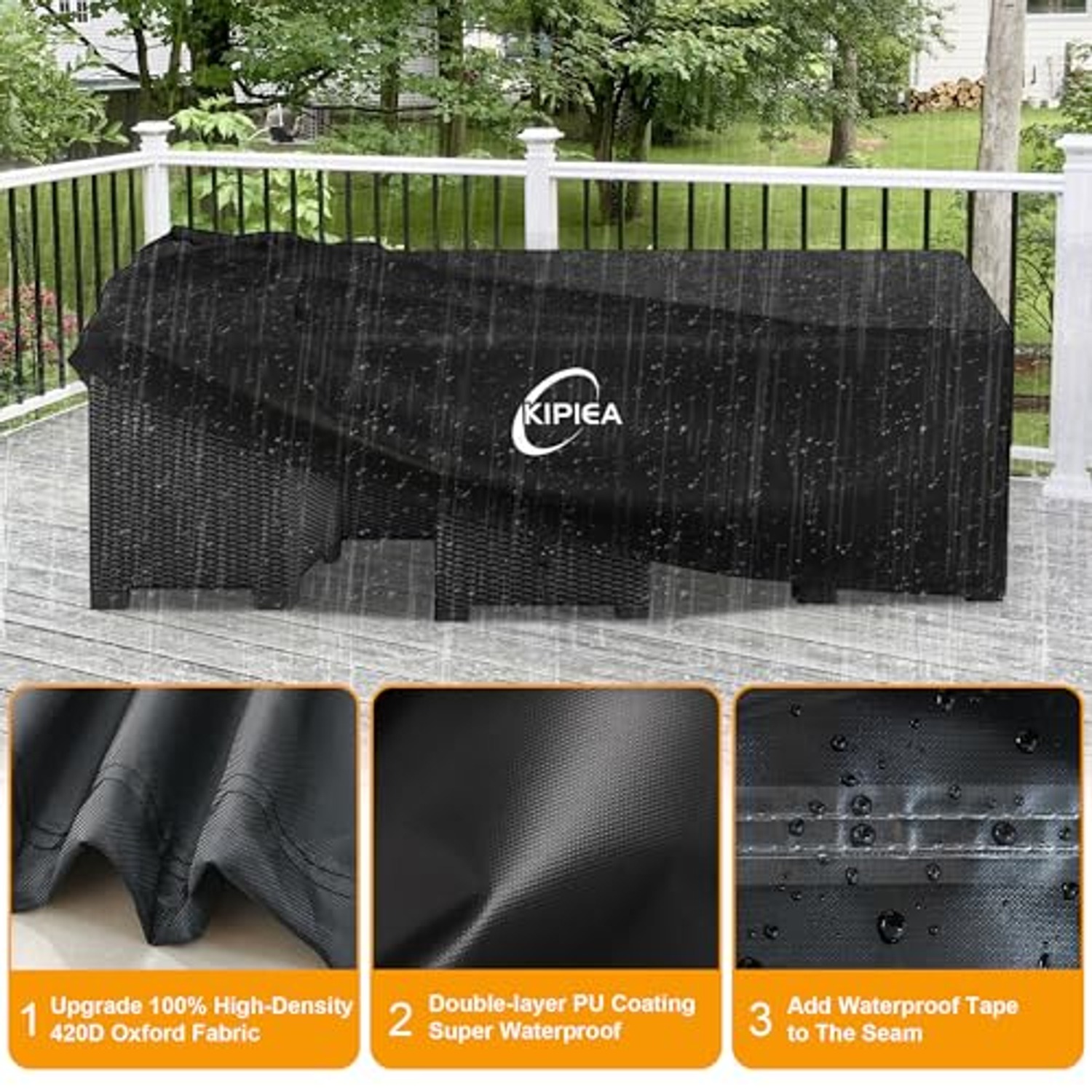 Winter Patio Furniture Set Cover