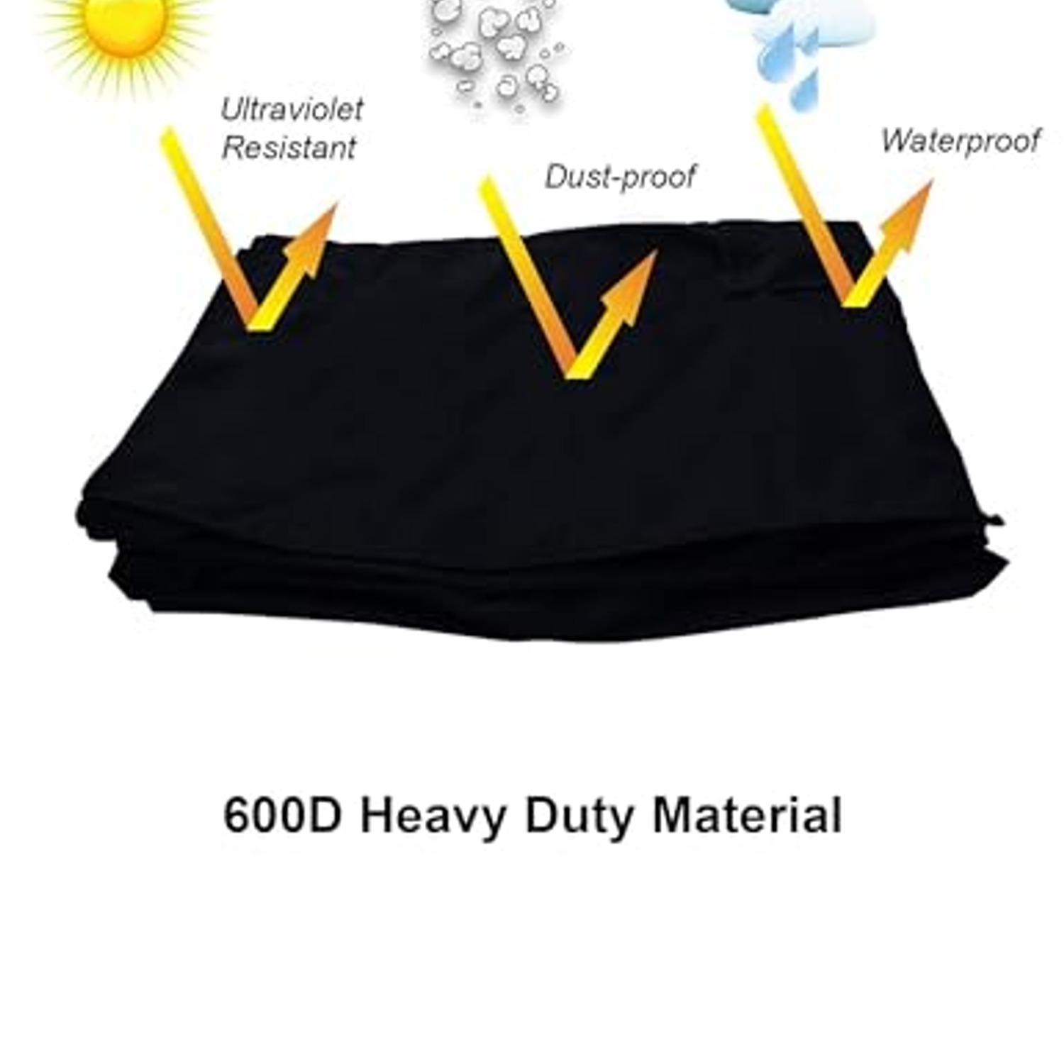 iBirdie Outdoor TV Cover for 60 to 65 Inch Screens