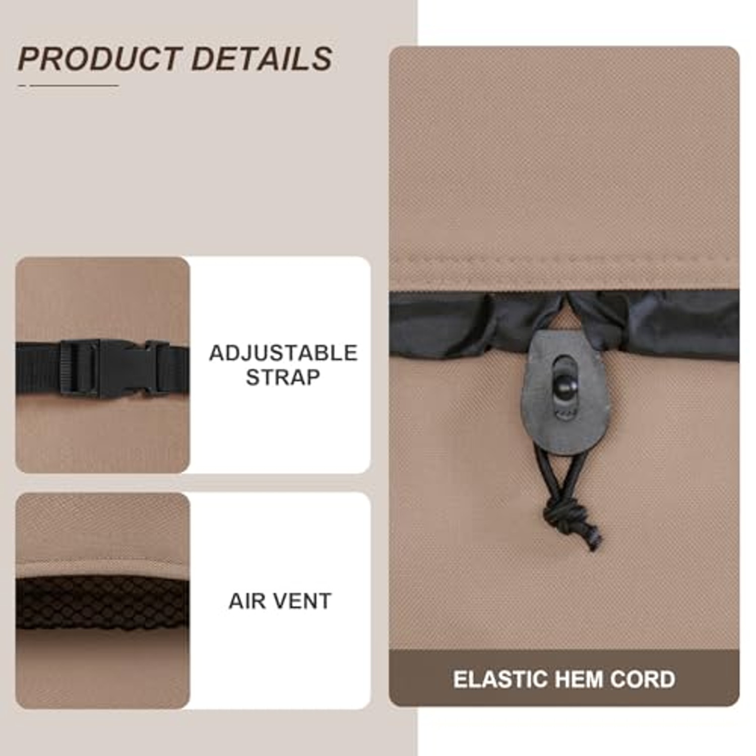 Square Hot Tub Cover 85 Inch Heavy Duty Outdoor Spa Protector: image 4